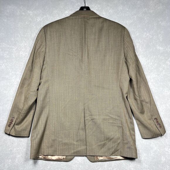 Ralph Lauren Blazer Mens Size 44R Brown Wool Two Button Sport Coat Blazer - Picture 7 of 15